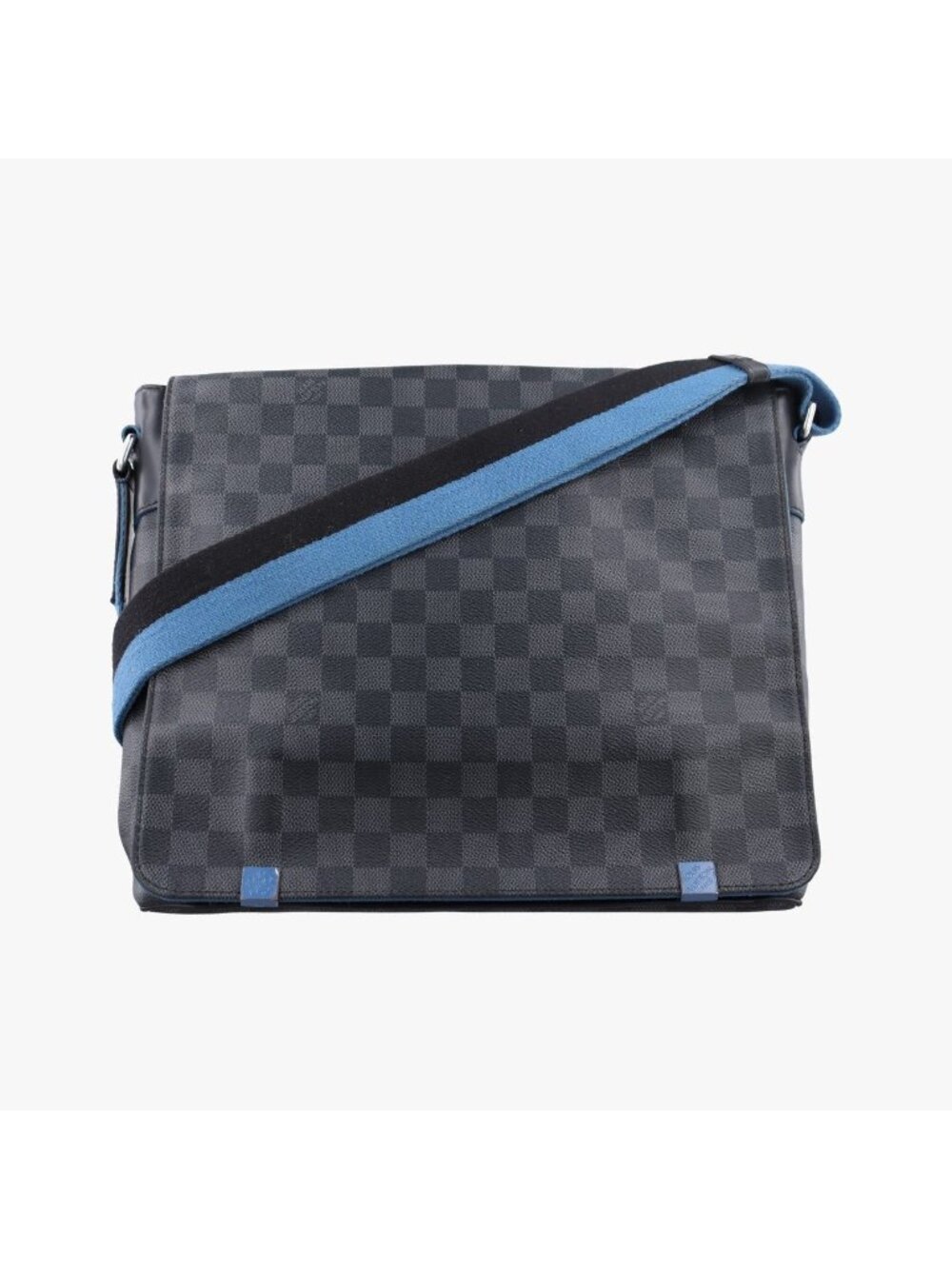 Louis Vuitton District PM Blue Black Damier Graphite